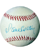Steve Carlton signed Official Rawlings RONL National League Baseball minor tone- COA (Cardinals/Phillies/HOF/10XAS/4XCY)