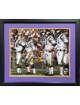 Minnesota Vikings Purple People Eaters signed 16X20 Photo- 4 sigs- Carl Eller/Alan Page/Jim Marshall/Gary Larsen Custom Framing-