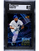 Derek Jeter 1997 Skybox E-X Star Date 2000 Card #7- SGC Graded 8 NM-MT (New York Yankees/HOF)