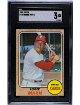 Roger Maris 1968 Topps Card #330- SGC Graded 3 VG (Cardinals/HOF)