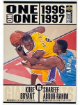 Kobe Bryant 1996 Upper Deck One On One Rookie Card (RC) #361- Shareef Abdul-Rahim