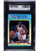 Michael Jordan 1988-89 Fleer Sticker/Card #7- SGC Slabbed Authentic/Evidence of Trimming (Chicago Bulls/HOF/GOAT)