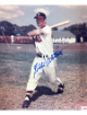 Eddie/Ed Mathews signed Milwaukee Braves MLB 8x10 Photo minor dings- COA (HOF)
