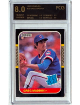 Greg Maddux 1987 Donruss Rated Rookie Card  (RC) #36- FCG Graded 8 NR-MINT (Cubs/Braves/HOF)