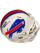 Josh Allen signed Buffalo Bills NFL Riddell Speed Mini Helmet #17- Fanatics Holo