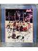 1980 USA Olympic Gold Hockey Team Signed 16x20 Photo 20 Sigs Custom Framing  Beckett Rev (Jim Craig/Mike Eruzione/Neal Broten)