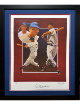 Ted Williams signed 1998 The Splendid Splinter 18x24 Fine Art Lithograph/Print Paluso/406 Custom Framing-Beckett (HOF/Red Sox)