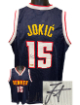 Nikola Jokic signed Denver Custom Stitched Pro Style Basketball Jersey-SWAU Holo