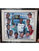 500 Homerun Club Poster/Litho/Print 27x29.5/Artist Doo S Oh 12 sigs- Custom Framing- Beckett Review (Mays/McCovey/Banks)