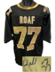 Willie Roaf signed New Orleans Custom Stitched Pro Style Football Jersey #77- JSA (HOF)