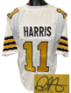 Deonte Harris signed New Orleans Custom Stitched Pro Style Football Jersey- JSA Witnessed