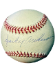 Sparky Anderson signed Rawlings Official National League Baseball imperfect- COA (HOF/Cincinnati Reds)