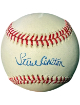 Steve Carlton signed RONL Rawlings Official National League Baseball minor tone- COA (Philadelphia Phillies/HOF)