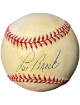 Lou Brock signed Official Rawlings RONL National League Baseball toned- COA (St. Louis Cardinals/HOF)
