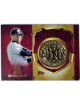 Derek Jeter 2015 Topps First Home Run Medallion Card #FHRM-DJ (New York Yankees/HOF)