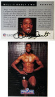 Willie Gault signed 1992 Pro Line Portraits Certified On Card Auto/ Embossed Certified Authentic (Los Angeles Raiders)