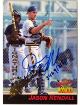Jason Kendall signed 1994 Signature Rookies On Card Auto #33- /8650 (Pittsburgh Pirates)