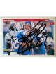 Frank Wycheck signed 1997 Upper Deck On Card Auto #214- COA (Tennessee Oilers/Titans)