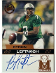 Byron Leftwich signed 2003 Press Pass Certified Rookie On Card Auto (Marshall)