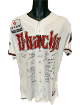 2011 MLB All-Star Taiwan Series Team Signed/Issued MLB Majestic Authentic D-Backs Game Jersey 30 Sigs � Beckett (Bochy/Cano/Gran