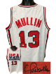 Chris Mullin signed Team USA Custom Stitched Pro TB Basketball Jersey XL- PSA