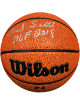 Charlie Scott signed Wilson NBA I/O Basketball HOF 2018- Schwartz Hologram (Boston Celtics)