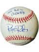 Ryan Roberts signed Rawlings Official American League Baseball dual TATMAN/2011 NL West Champs- COA
