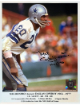Mel Renfro signed Dallas Cowboys NFL Licensed Stat Photo #20 HOF 96- COA/Show Ticket