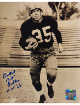 Bill Dudley signed Pittsburgh Steelers Vintage 8x10 Photo dual Bullet/HOF 66 imperfect- COA/Show Ticket