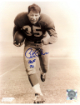 Pete Pihos signed Philadelphia Eagles NFL 8x10 Photo w/ HOF 70 minor dings- COA