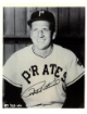 Ralph Kiner signed Pittsburgh Pirates MLB Licensed B&W 8x10 Photo- COA/Show Ticket (HOF)