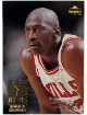 Michael Jordan 1995-96 Upper Deck Images of 95 Electric Court Card #335 (Chicago Bulls/HOF/GOAT)