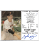 Gaylord Perry signed San Francisco Giants MLB Hall of Fame Induction Day 8x10 Photo/Card- COA