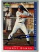 Johnny Damon signed 1993 Classic Best Minor League Rookie On Card Auto #182- COA