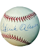 Hank Aaron signed Rawlings Official Major League Baseball- Steiner (Braves/HOF)