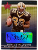 Donte Stallworth signed 2002 Donruss Leaf Rookies & Stars Auto RC #174 (New Orleans Saints)