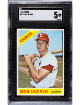 Bob Uecker 1966 Topps Card #91- SGC Graded 5 EX (HOF/Cardinals/Traded Statement)
