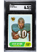 Gale Sayers 1968 Topps Card #75- SGC Graded 6.5 EX-NM+ (Chicago Bears/HOF)
