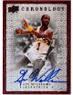 Gus Williams signed 2007-08 Upper Deck NBA Chronology On Card Auto #37 (Seattle Supersonics/The Wizard/2X NBA Champ)