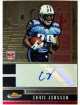 Chris Johnson signed 2008 Topps Finest Rookie Auto Card RC #116 (Tennesse Titans)