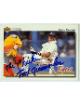 The Famous Chicken Ted Giannoulas signed 1992 Upper Deck On Card Auto #255- COA