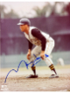 Maury Wills signed Pittsburgh Pirates MLB 8x10 Photo imperfect- COA/Show Ticket