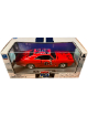 Tom Wopat/Ben Jones/Byron Cherry triple signed this Dukes of Hazzard General Lee Muscle Car Collection 1969 Dodge Charger Custom