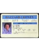 Luke Duke Hazzard County Replica Driver's License - Dukes of Hazzard- NEW