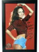 Catherine Bach signed Dukes of Hazzard 8x12 Photo Custom Framing w/ Daisy Duke Insc- COA