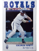 George Brett 1993 KC Life Insurance/Police Oversized Card (Kansas City Royals)