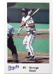 George Brett 1992 KC Life Insurance/Police Oversized Card (Kansas City Royals)