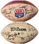QB Legends signed Wilson NFL WP Football 32 Sigs� Beckett- Johnny Unitas/Jurgensen/Graham/Dawson/Blanda