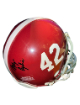 Major Ogilvie signed Alabama Crimson Tide #42 Riddell NCAA Mini Helmet- COA