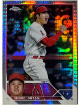 Shohei Ontani 2023 Topps Chrome Prizm Refractor Card #17 (Angels/Dodgers)